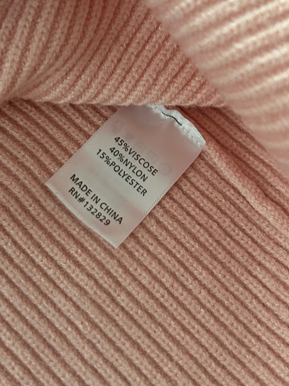 l'academie baby pink oversized crop sweater size medium - Picture 4 of 5